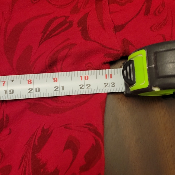 Athleta Red Patterned Crew Neck Sweater - Picture 11 of 11